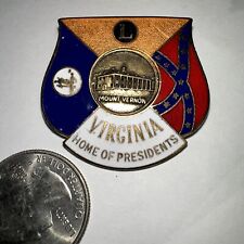 1970 Prestige Mount Vernon Virginia Home Of Presidents MD-24 Lions Club Pin picture