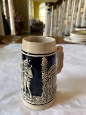 RARE VINTAGE WESTERN GERMANY BEER STEIN STAMPED INTO BOTTOM WESTERN GERMANY picture