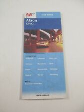 2005-2006 AAA Akron Ohio City Street Travel Road Map-23 picture