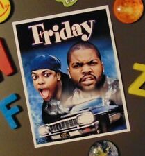 Two Large Fridge Magnets FRIDAY Movie Ice Cube Chris Tucker Deebo Cult Classic picture