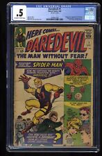 Daredevil #1 CGC P 0.5 Off White to White Origin and 1st Appearance Marvel 1964 picture