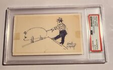 Dink Siegel Hand Drawn Sketch PSA DNA Autograph Artist Signed Cartoonist Auto picture