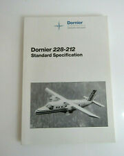 Dornier 228 Aircraft manual 1980's Original rare details specification Factory  picture