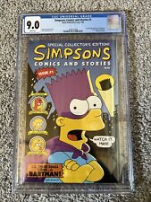 Simpsons Comics And Stories #1 CGC 9.0  1993 picture