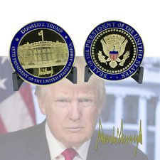G-023 NEW 45th President DONALD J. TRUMP Challenge Coin White House POTUS MAGA picture
