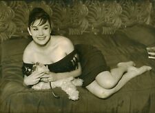 Antique Photo Linda Romeo Actress 1950-1960 Won Her Trial picture