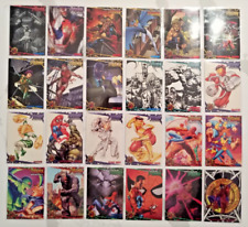 1997 Fleer Ultra Spider-Man 🌟 23 Cards Lot 🌟 No Duplicates 🌟 see list in desc picture