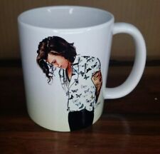 Society6 Mug Coffee Cup Harry Styles? One Direction Ceramic White 10 Ounces picture