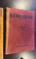 1930's  R. B. Whitaker Catalog B Incorporated Saint Paul Minn. Tool Catalog picture