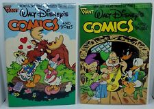 Vintage LOT of 2 Walt Disney's Comics & Stories #542 & 543 (Gladstone, 1989) 🔥 picture