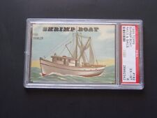 1955 Topps Rails & Sails, Shrimp Boat, Card# 192, PSA-6 picture