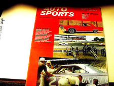 AUTO SPORTS MAGAZINE, NOV.1963 RACES Springfield, Watkins Glen RACE,PARNELLI, , picture