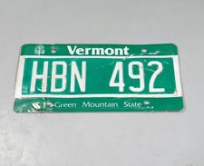 License Plate  Vermont Green Mountain State Maple Tree #HBN 492 picture