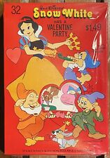 Walt Disney Snow White Has a Valentine Party: 32 Valentines & Envelopes Vintage picture