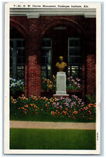 c1930's Dr. G.W. Carver Monument Tuskegee Institute Alabama AL Postcard picture