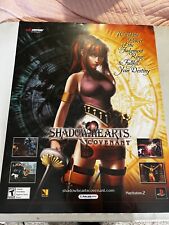 Shadow Hearts: Covenant 2004 Playstation Retail Store Poster Display 22x28 Promo picture