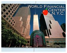 World Financial Center Urban Development American Express Chrome Postcard UNP picture