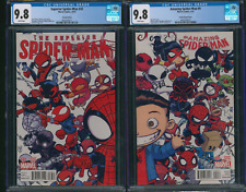 Amazing Spider-Man #9 & Superior Spider-Man #32 CGC 9.8 Young Connecting Set picture