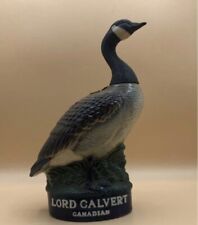 Lord Calvert Canadian Whiskey Decanter Goose 1977 picture