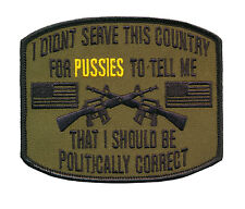 Politically Correct - US Veteran - 4 1/4” X 3 1/2