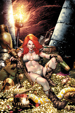 IMMORTAL RED SONJA #2 UNKNOWN COMICS JAY ANACLETO EXCLUSIVE VIRGIN VAR (05/11/20 picture