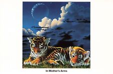 Postcard Tigers Cub Schimmel Environmental Surrealism Animals Mother Earth picture