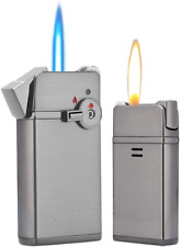 Torch Cigar Lighter, Butane Fuel Refillable, Soft/Jet Flame Switchable Cigarette picture