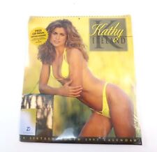 VTG RARE Kathy Ireland 1997 Over-Sized Calendar 15X13 STILL SEALED SHELF WEAR picture