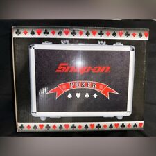 Snap-on Collectors LIMITED EDITION Poker Set Metal Case Snapon Tools NEW picture