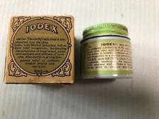 Vintage IODEX Medicine Jar With Contents and Original Box picture