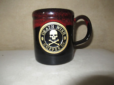Deneen Pottery Hand Thrown Death Wish Coffee Co. Mug 2016 picture