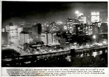 LG948 1959 Wire Photo PITTSBURGH TURNS ON THE LIGHTS FOR SOVIET Nikita Khruschev picture
