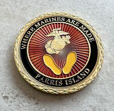 PARRIS ISLAND - USMC RECRUIT DEPOT Challenge Coin picture