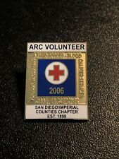 2006 Red Cross Arc Volunteer San Diego/Imperial Counties chapter East. 1898 Pin picture