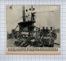 (4779) Crew of HM Submarine E11  Liet Com M E Nasmith  -  World War 1 Clip picture