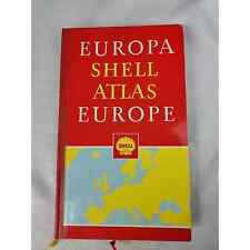 Europa Shell Atlas Europe Vintage Atlas in German 1964 picture