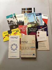 Expo 67 Official Guide Book + Brochures- Lot of 15-plus Items picture