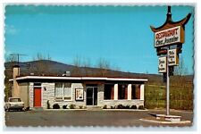 1984 Restaurant Chez Jeannine Notre Dame Clermont Canada Advertising Postcard picture
