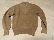 WWII US ARMY WINTER WOOL KNIT SWEATER -MEDIUM/LARGE 42R picture