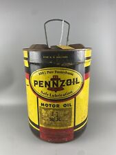 Vintage Pennzoil 5 Gallon Can picture