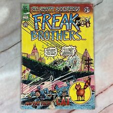 Freak Brothers Six Snappy Sockeroos #6 1980 Rip Off Press Inc. Gilbert Shelton picture