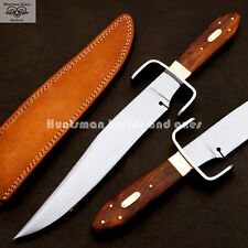 Custom Hand Forged Hell Belle's BOWIE Replica 4mm Sharp Swedge W/Coffin Handle picture