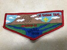 OA Lodge 381 Ni-Sanak-Tani S10 1996 NOAC Flap picture