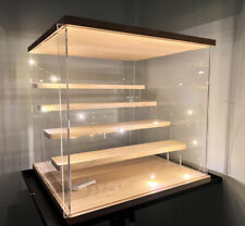 Clear Acrylic Display Case 5 Tier Shelf Collectibles Storage Assemble Showcase picture