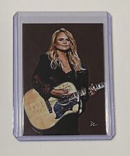 Miranda Lambert Artist Signed Limited Edition “Country Queen” Trading Card 1/10 picture