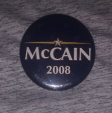 John McCain 2008 Presidential Campaign PIN PinBack Badge Republican Political picture