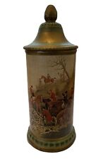 Cigar Canister by Comoy's of London, Made in Italy, Hunt Scene picture
