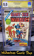 Giant-Size Invaders #1 CGC 8.0 Signed Roy Thomas | All Winners Cover Homage 1975 picture