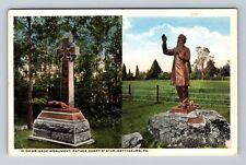 Gettysburg PA-Pennsylvania, Father Corby & Irish Brigade Mon Vintage Postcard picture