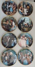 The Hamilton Collection 50th Anniversary Wizard Of Oz Collector Plates Full Set picture